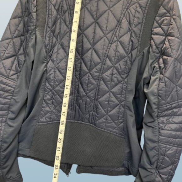 🧥 90 Degree By Reflex Navy Quilted Women's Jacket Size L - Picture 5 of 8
